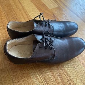 New BED STU Men’s Carp Dress Shoes Casual Shoes Brown Size 7